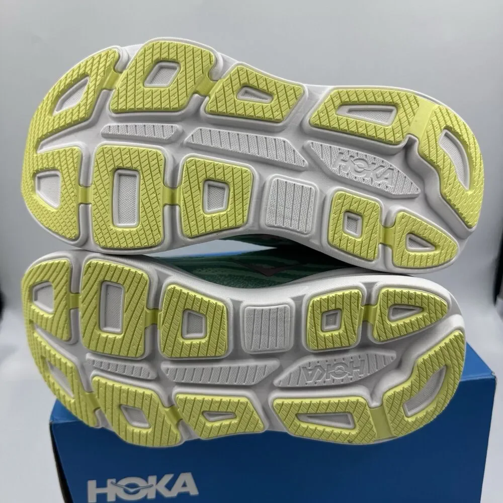 HOKA Bondi 9 Women’s Running Shoes Blue Spark/Mint Fluorite 1162012/BTF Us 6.5B